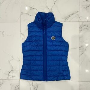 Abercrombie & Fitch Blue Puffer Vest – Women’s Size L